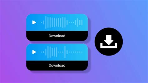 Is there a way to download voice messages?