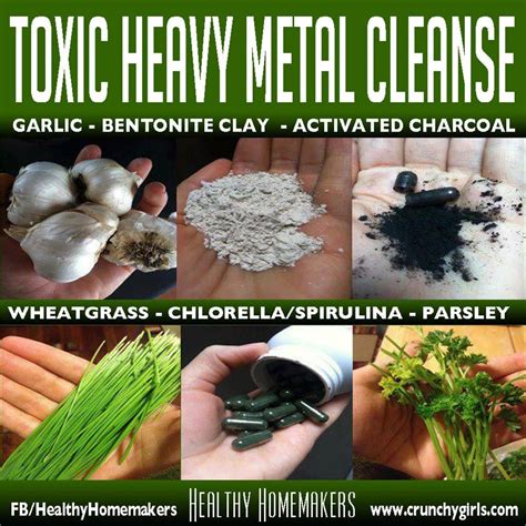 Is there a way to flush heavy metals out of the body?