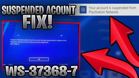 Is there a way to get unsuspended from ps5?