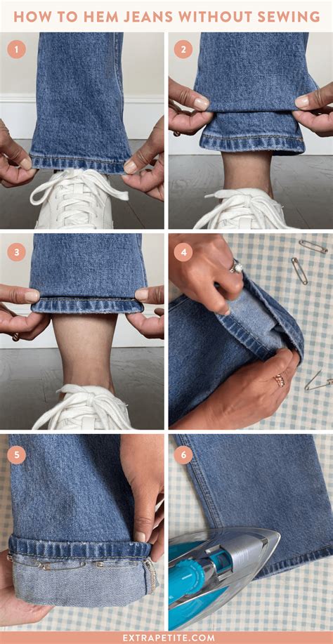 Is there a way to hem without sewing?