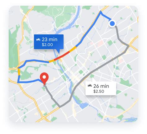 Is there a way to set a specific route on Google Maps?