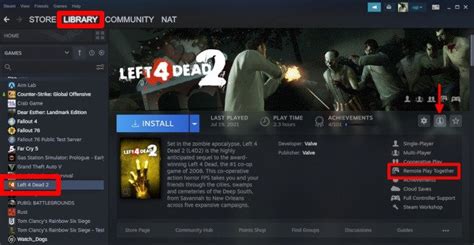 Is there a way to share games on Steam?