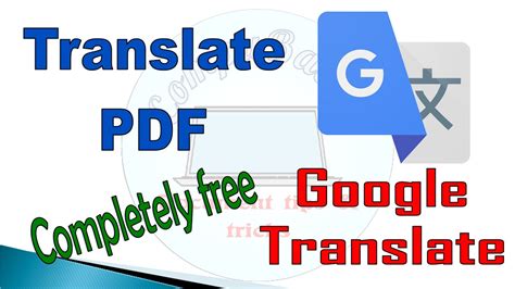 Is there an app to translate PDF documents?