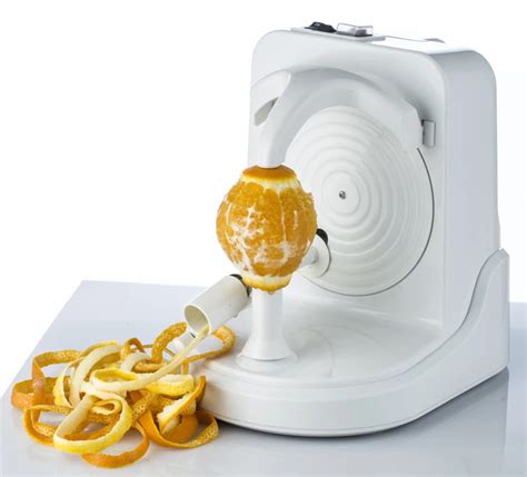 Is there an automatic orange peeler?
