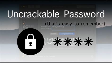 Is there an uncrackable password?
