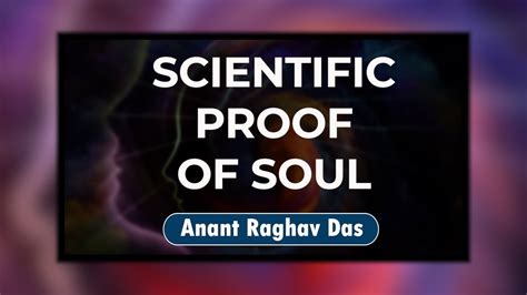 Is there any proof of a soul?