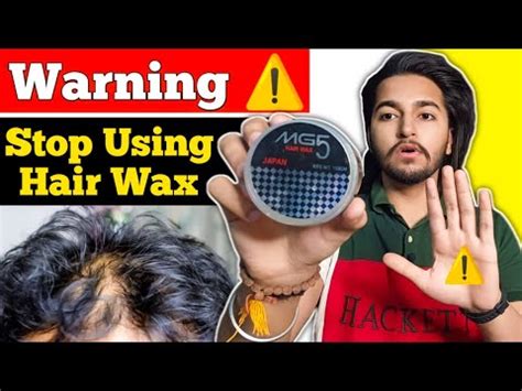 Is there any side effects of hair wax?