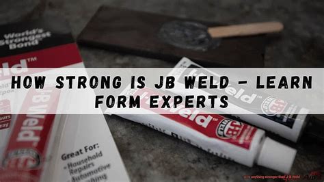 Is there anything stronger than JB Weld?