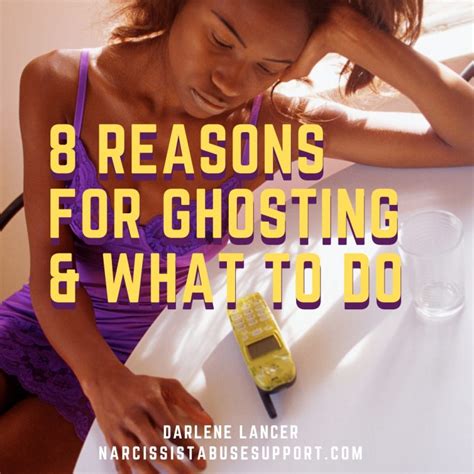Is there ever a good reason for ghosting?