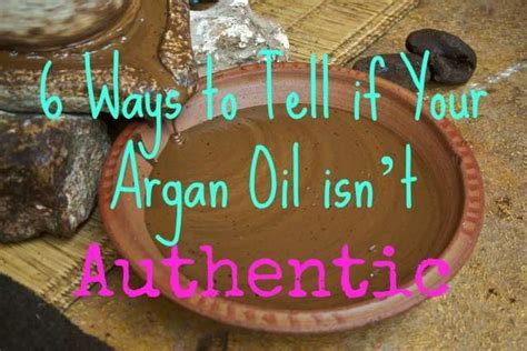 Is there fake argan oil?