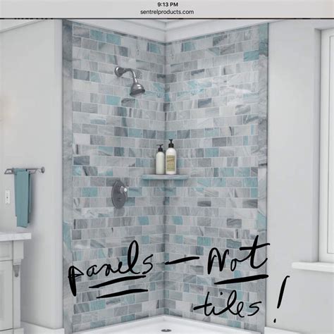 Is there groutless tile for showers?