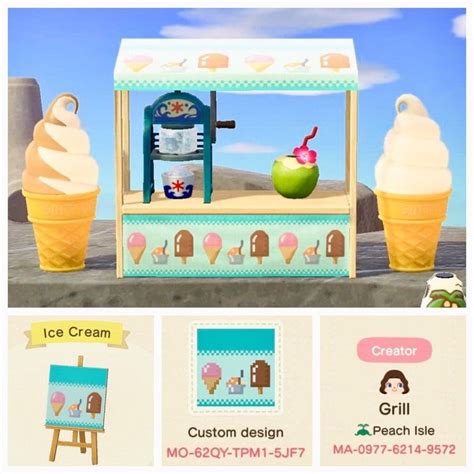 Is there ice cream in Animal Crossing?