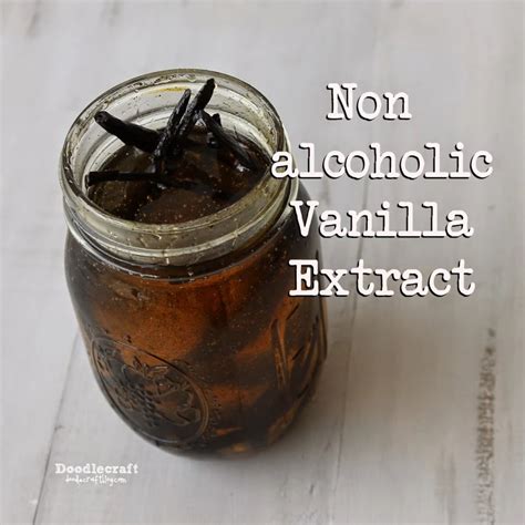 Is there non alcohol vanilla extract?