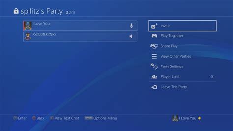 Is there party chat on PlayStation?