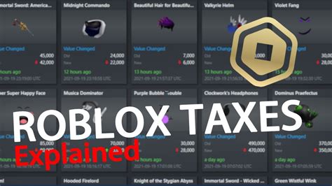 Is there tax on Robux?