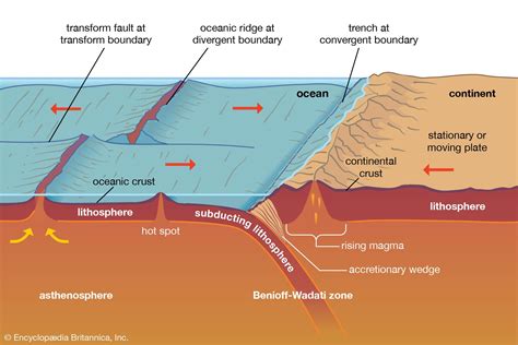 Is there water under tectonic plates?