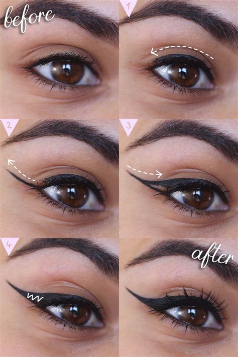 Is thick or thin eyeliner better for small eyes?