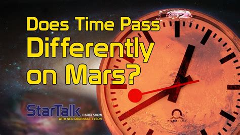 Is time slower on Mars?