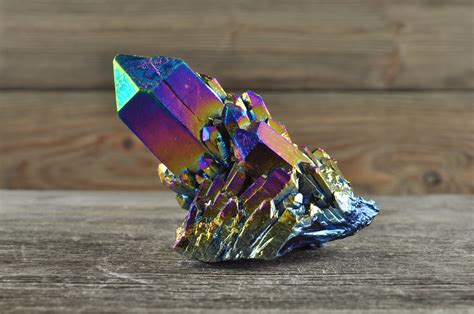 Is titanium aura quartz natural?