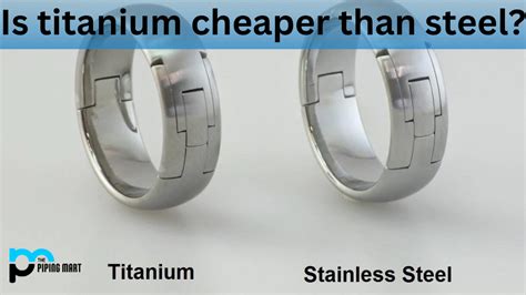 Is titanium cooler than stainless steel?