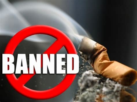 Is tobacco banned in UK?