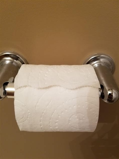 Is toilet paper perforated?