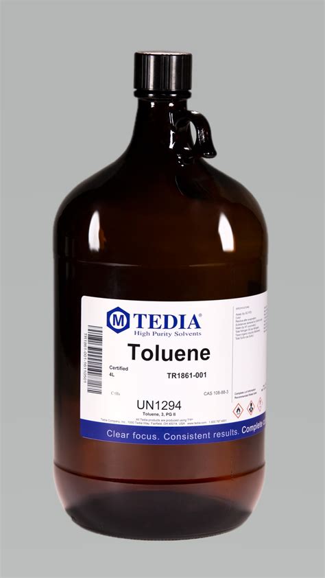 Is toluene a solute or solvent?