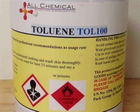 Is toluene an explosive?