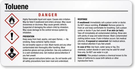 Is toluene highly toxic?