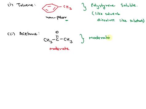 Is toluene similar to acetone?