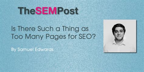 Is too many pages bad for SEO?