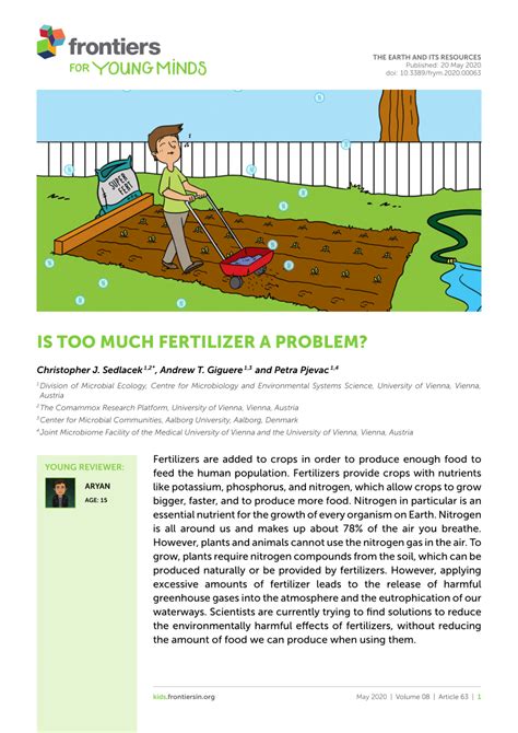 Is too much fertilizer a problem?