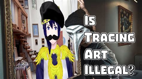 Is tracing art illegal?