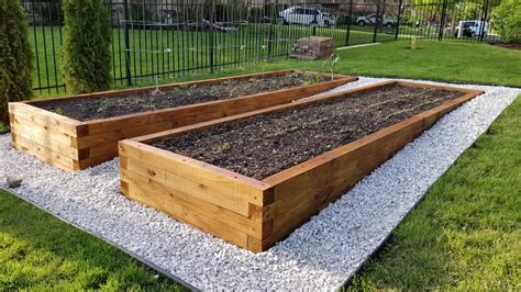 Is treated wood OK for raised beds?