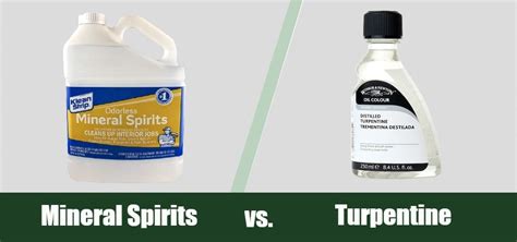 Is turpentine safer than mineral spirits?