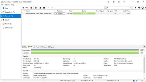 Is uTorrent 64 bit faster than 32 bit?