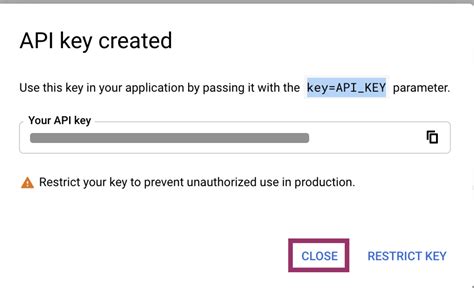 Is using Google API key free?