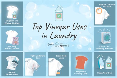 Is vinegar antibacterial in laundry?