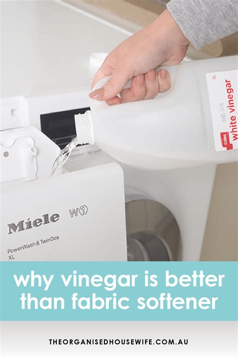 Is vinegar better than fabric softener?