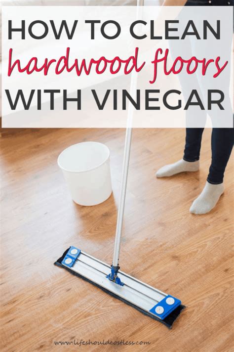 Is vinegar safe to mop with?