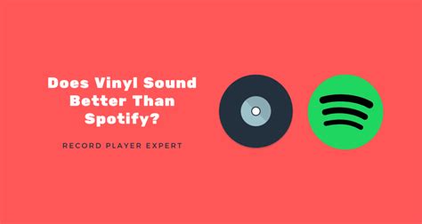 Is vinyl better than Spotify?