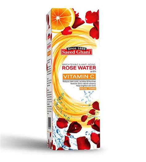 Is vitamin C in rose water?