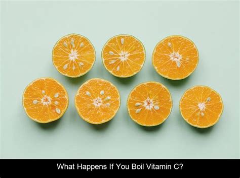 Is vitamin C lost in boiling?