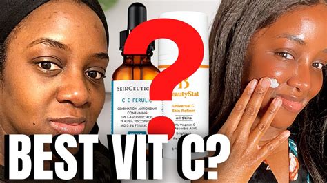 Is vitamin C safe for black skin?