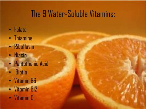 Is vitamin C soluble in water?