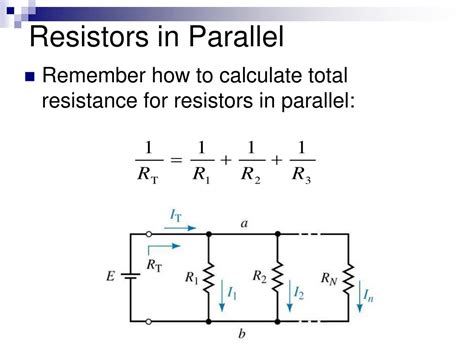 Is voltage split between resistors in parallel?