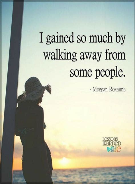 Is walking away from someone powerful?