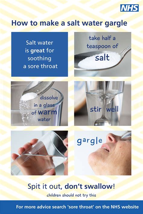 Is warm water good for sore throat?