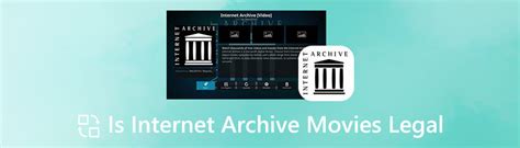 Is watching movies on Internet Archive legal?