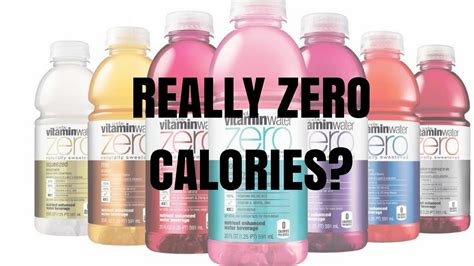 Is water actually 0 calories?